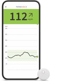 FreeStyle Libre 3 sensor and mobile app