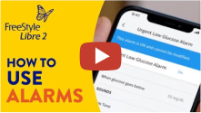 How to use FreeStyle Libre 2 alarms