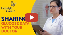 Sharing glucose data with your doctor